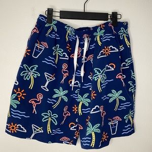 Chubbies large 7.5” neon lights Swim Trunks